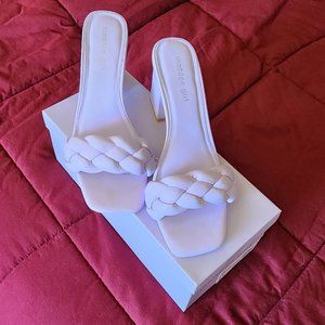 Madden Gir'Sl Gracy Slip On Block Heel Dress Sandal - Purple, 9.5